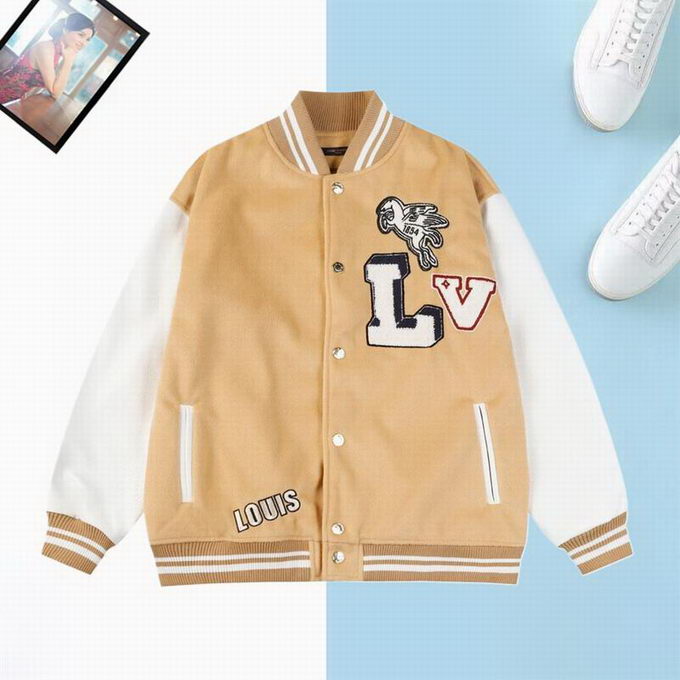 Louis Vuitton Baseball Jacket Mens ID:20240912-62